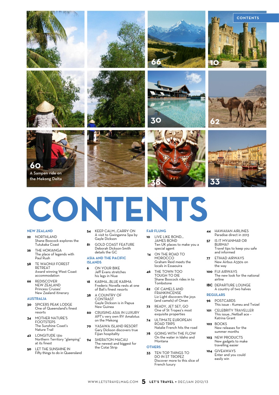 Let’s Travel Preview Pages