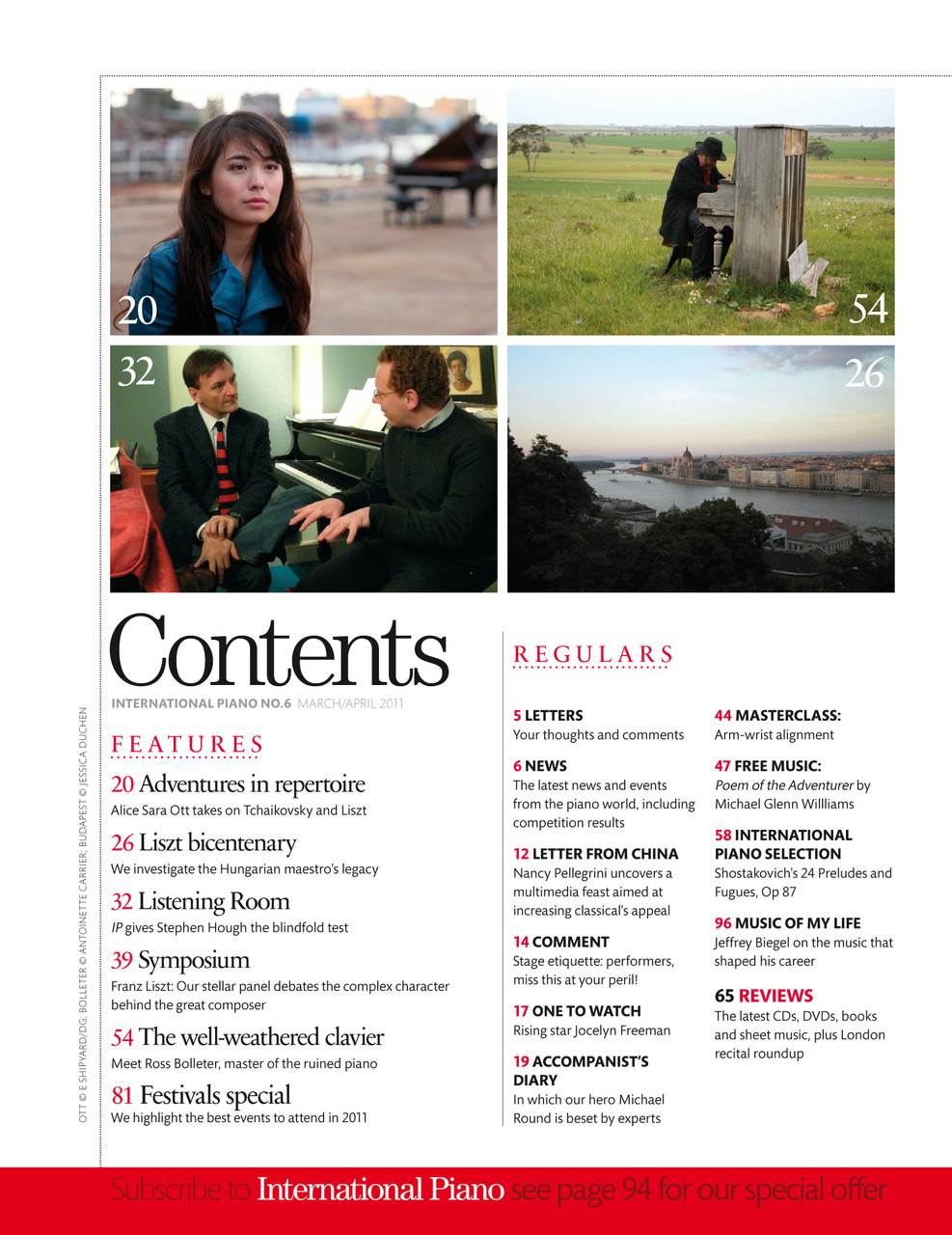 International Piano Preview Pages