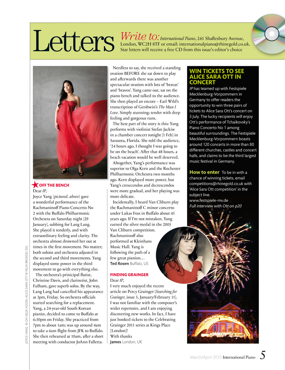 International Piano Preview Pages