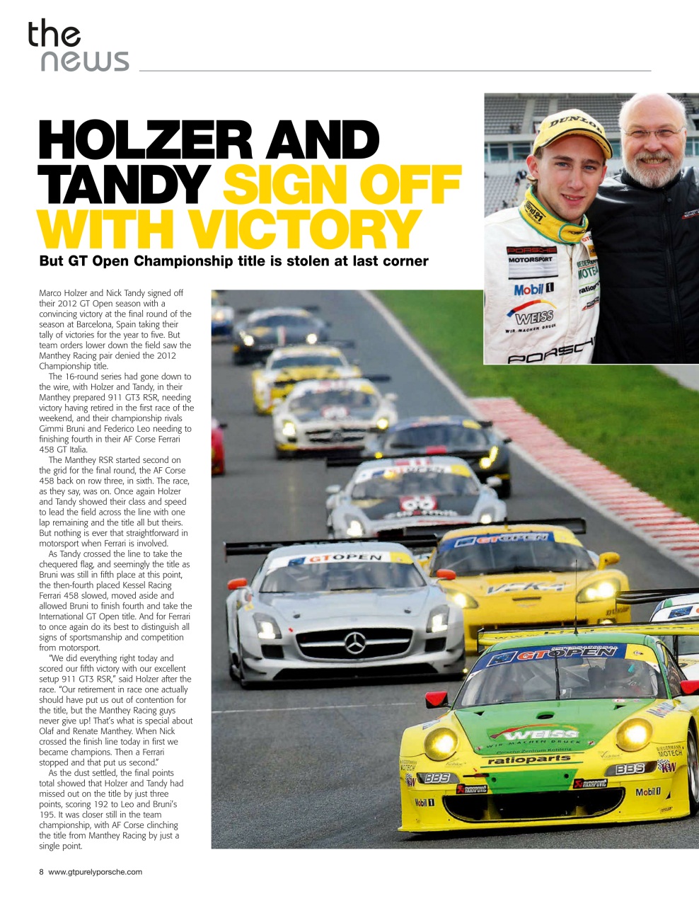 GT Porsche Preview Pages