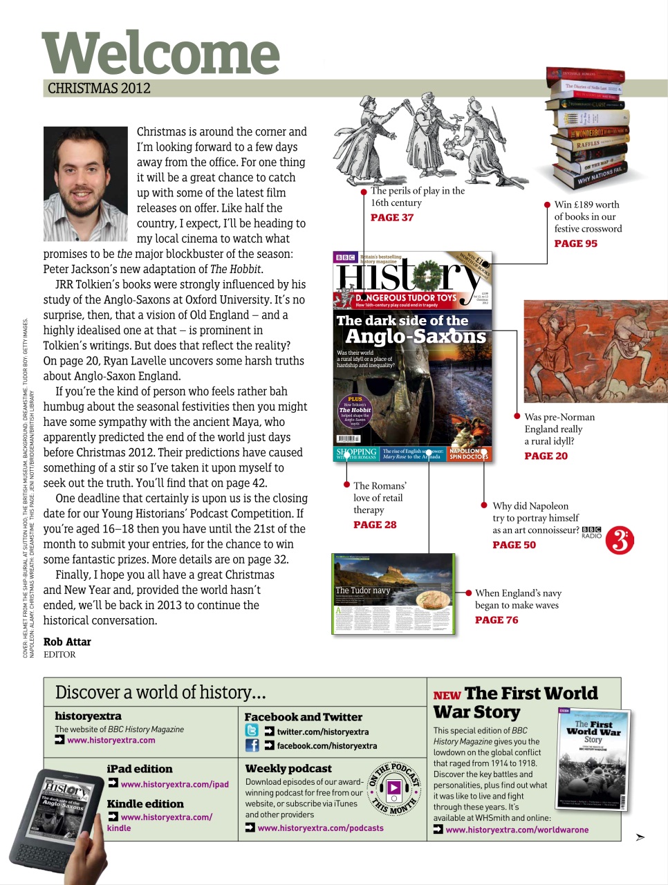 History Extra Magazine Preview Pages