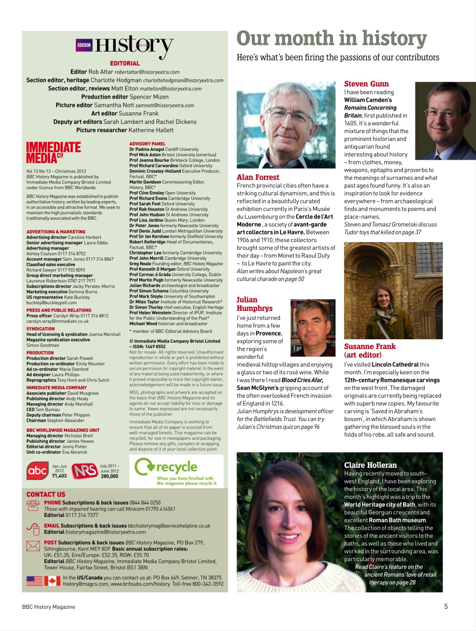 History Extra Magazine Preview Pages