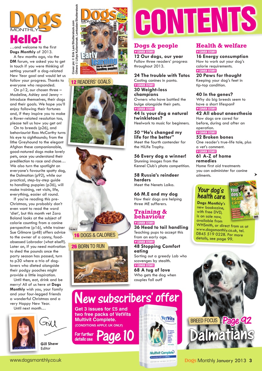 Dogs Monthly Preview Pages