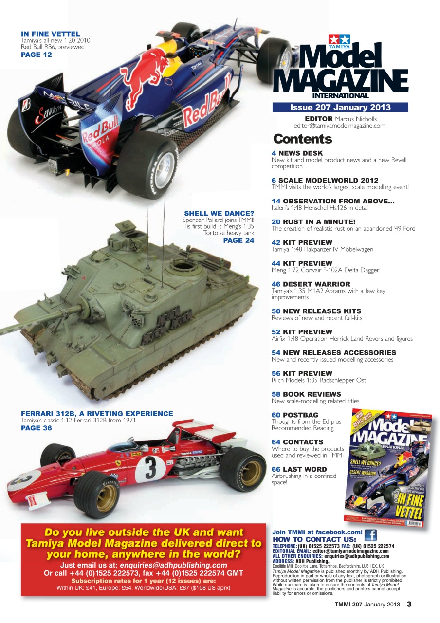 Tamiya Model Magazine Preview Pages
