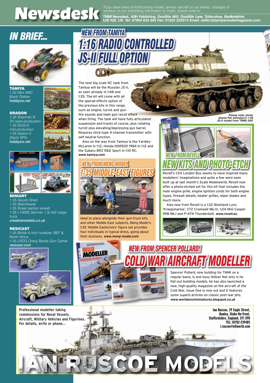 Tamiya Model Magazine Preview Pages