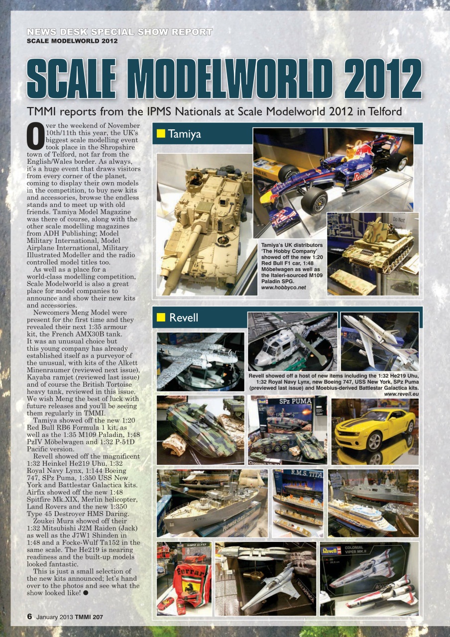Tamiya Model Magazine Preview Pages