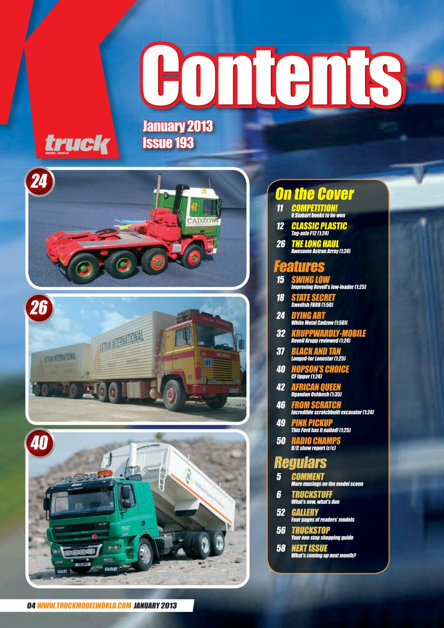 Model Car Truck Motorcycles World Preview Pages