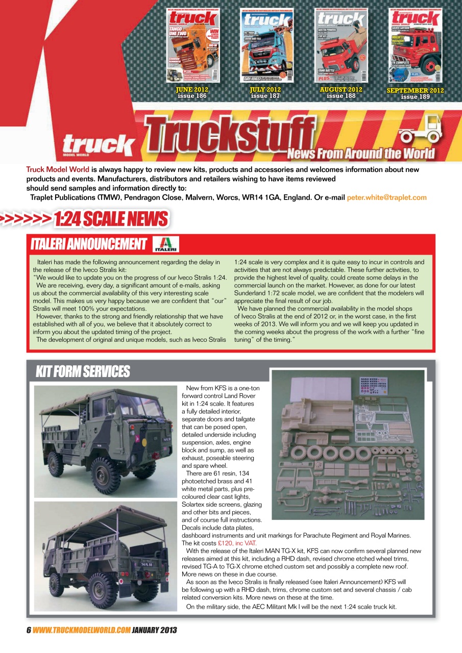 Model Car Truck Motorcycles World Preview Pages