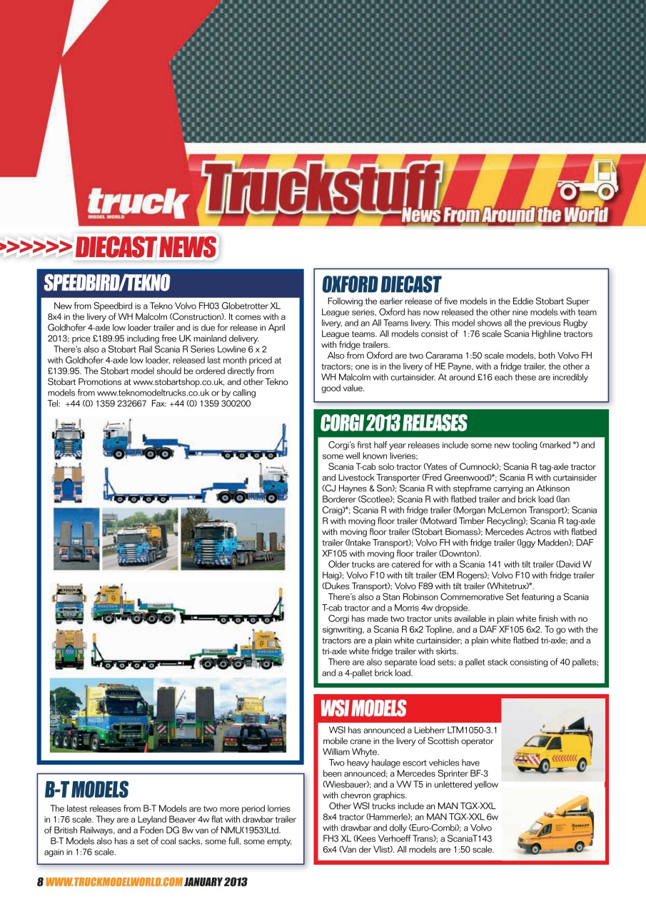Model Car Truck Motorcycles World Preview Pages
