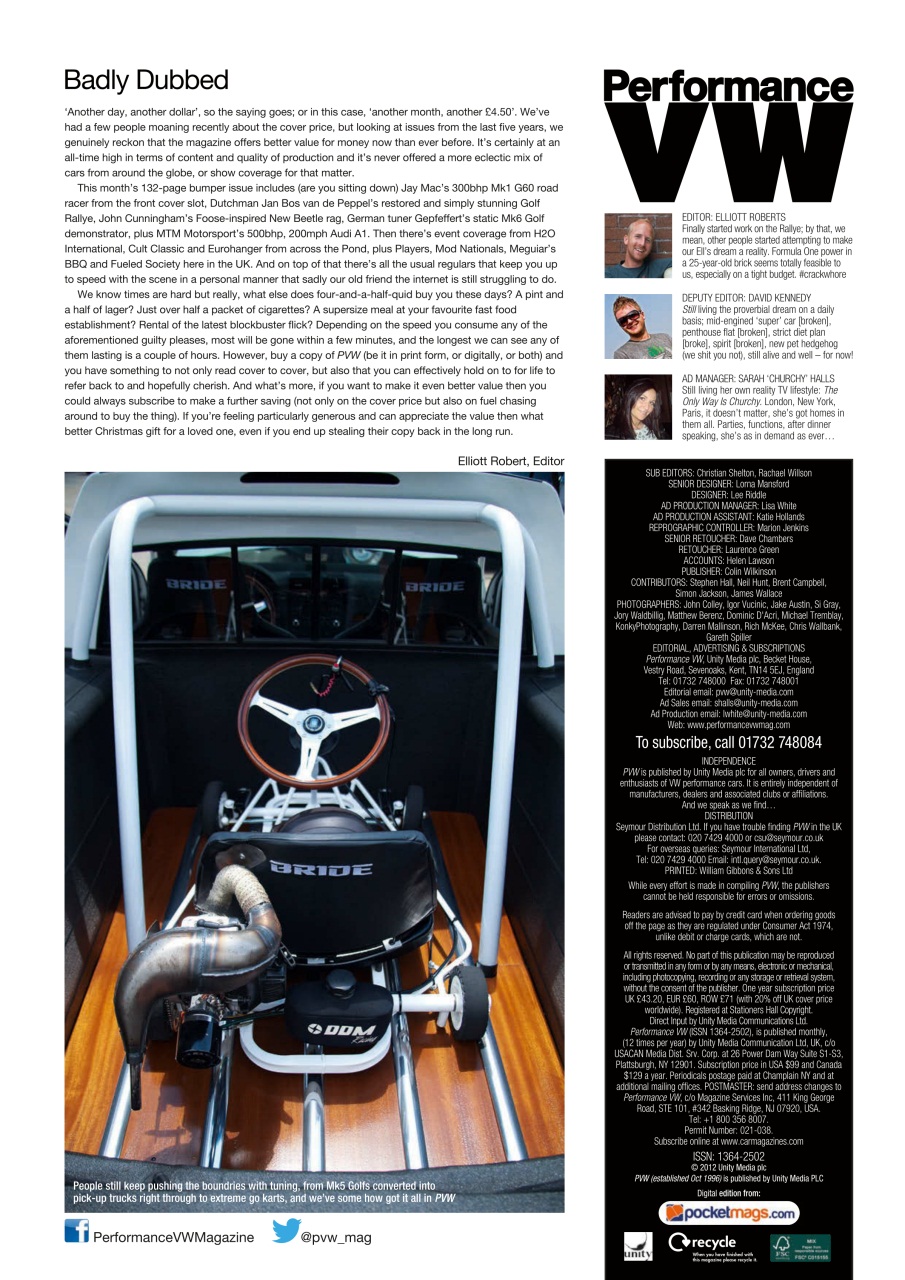 Performance VW Preview Pages