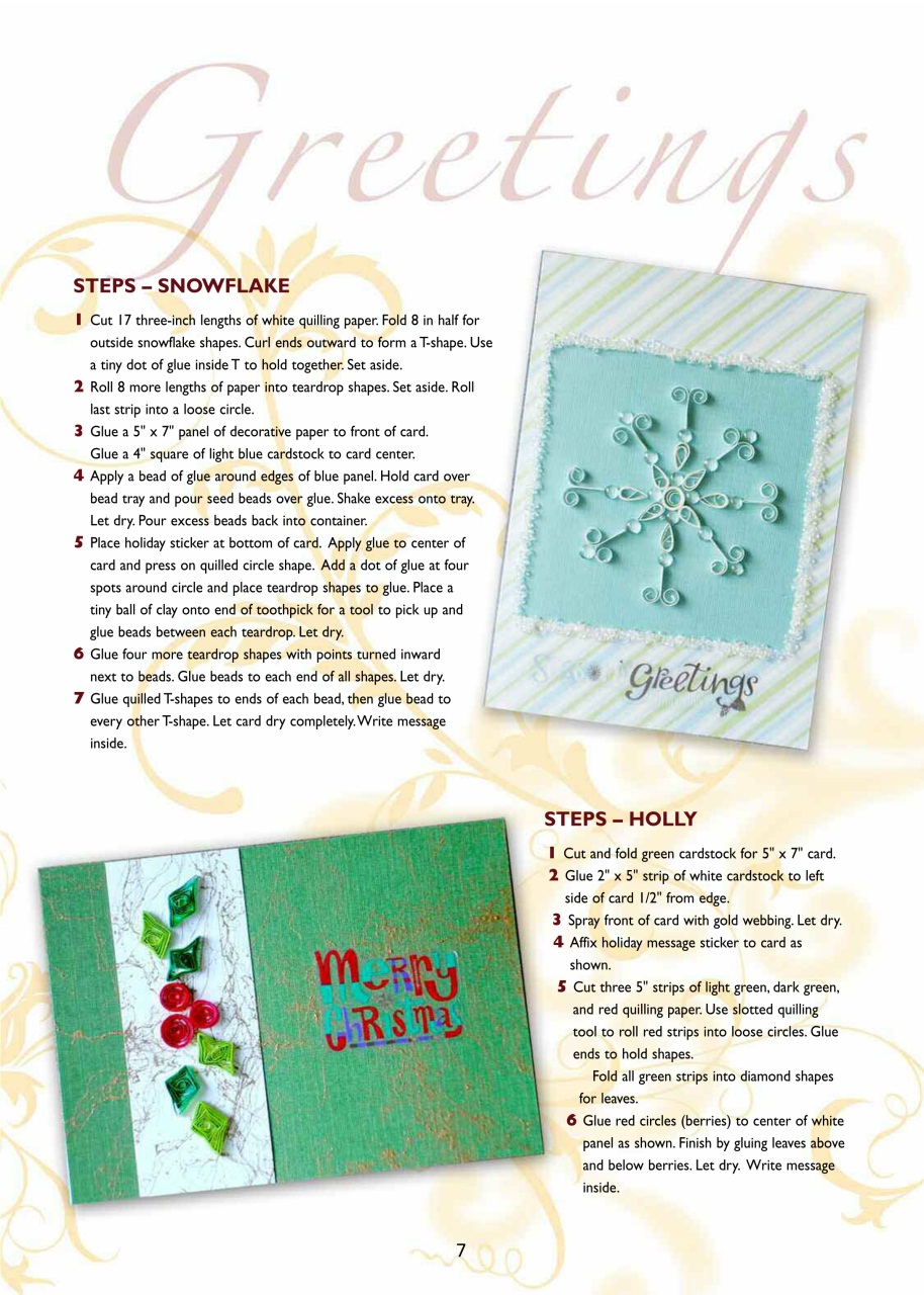Craft & Home Projects Preview Pages