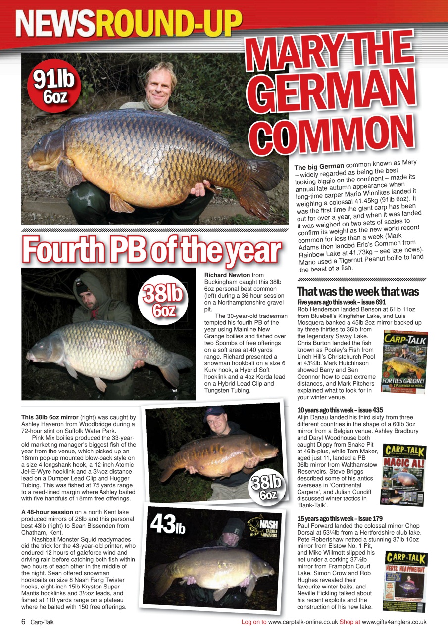Carp-Talk Preview Pages