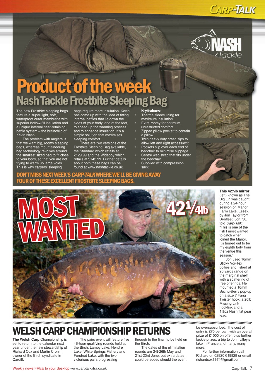 Carp-Talk Preview Pages