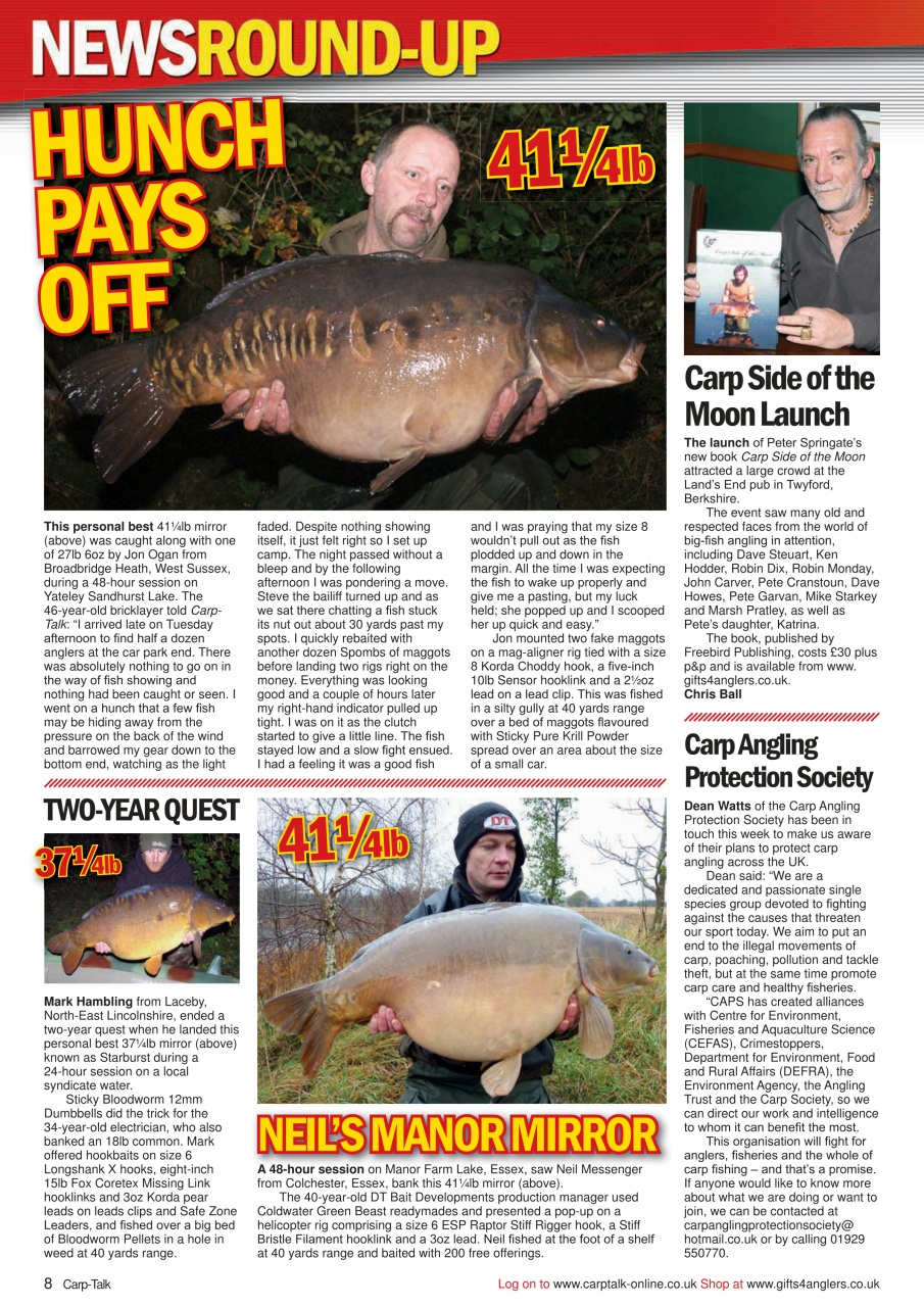 Carp-Talk Preview Pages