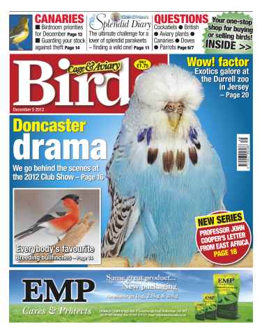 Cage & Aviary Birds issue Cage & Aviary 5 December 2012