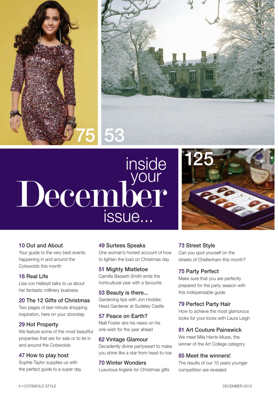 Cotswold Style Preview Pages