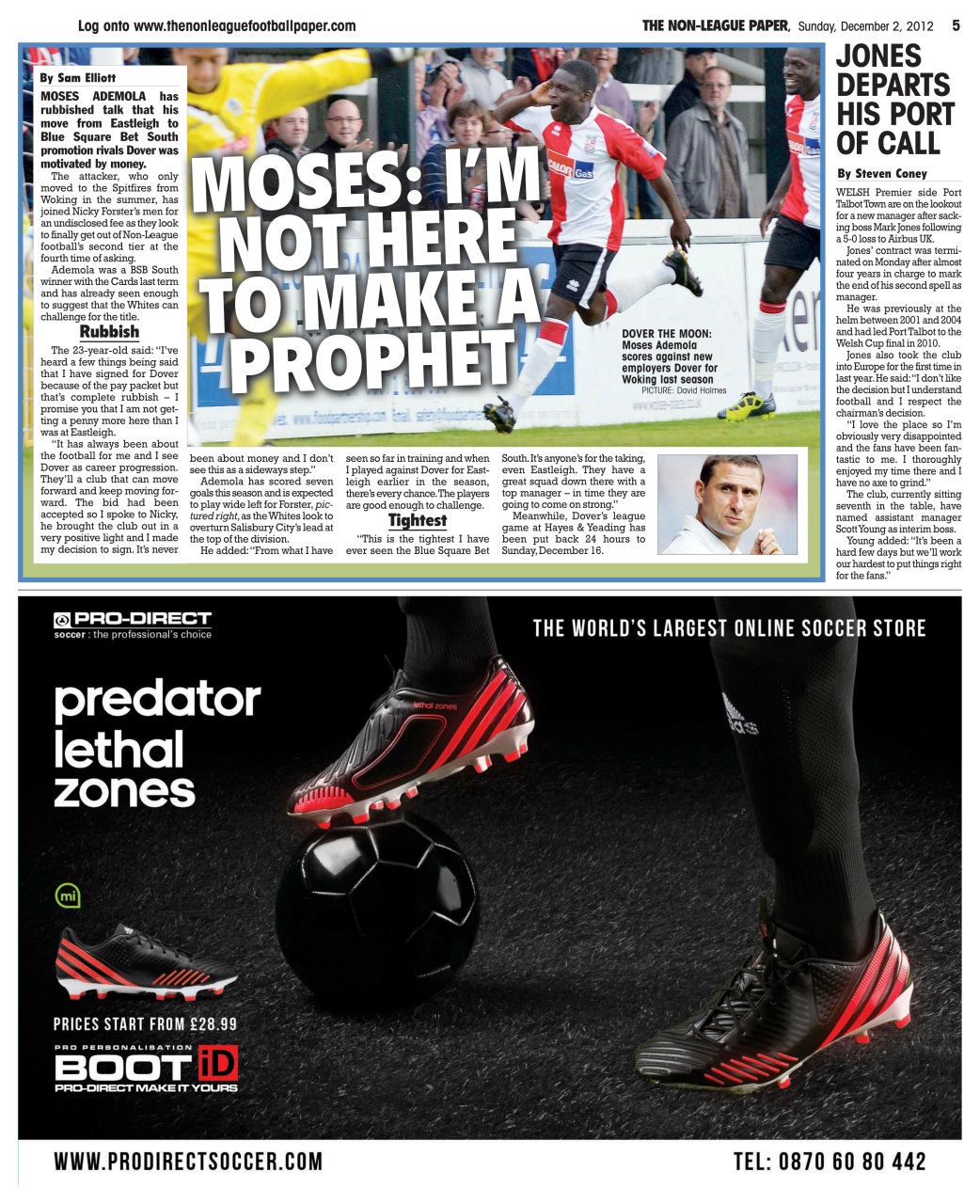 The Non-League Football Paper Preview Pages