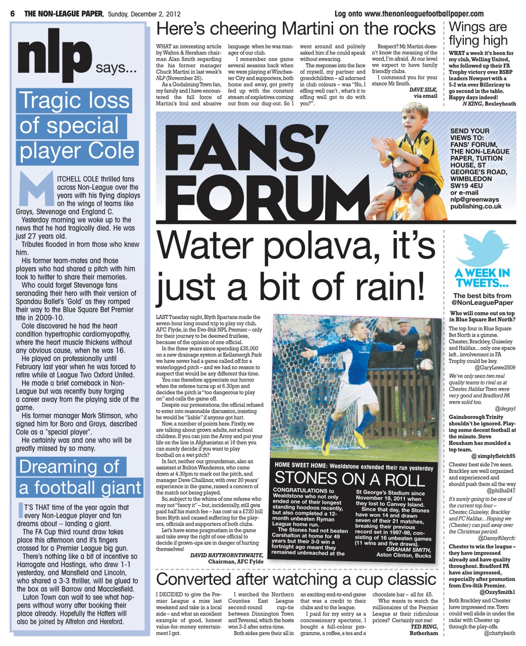 The Non-League Football Paper Preview Pages