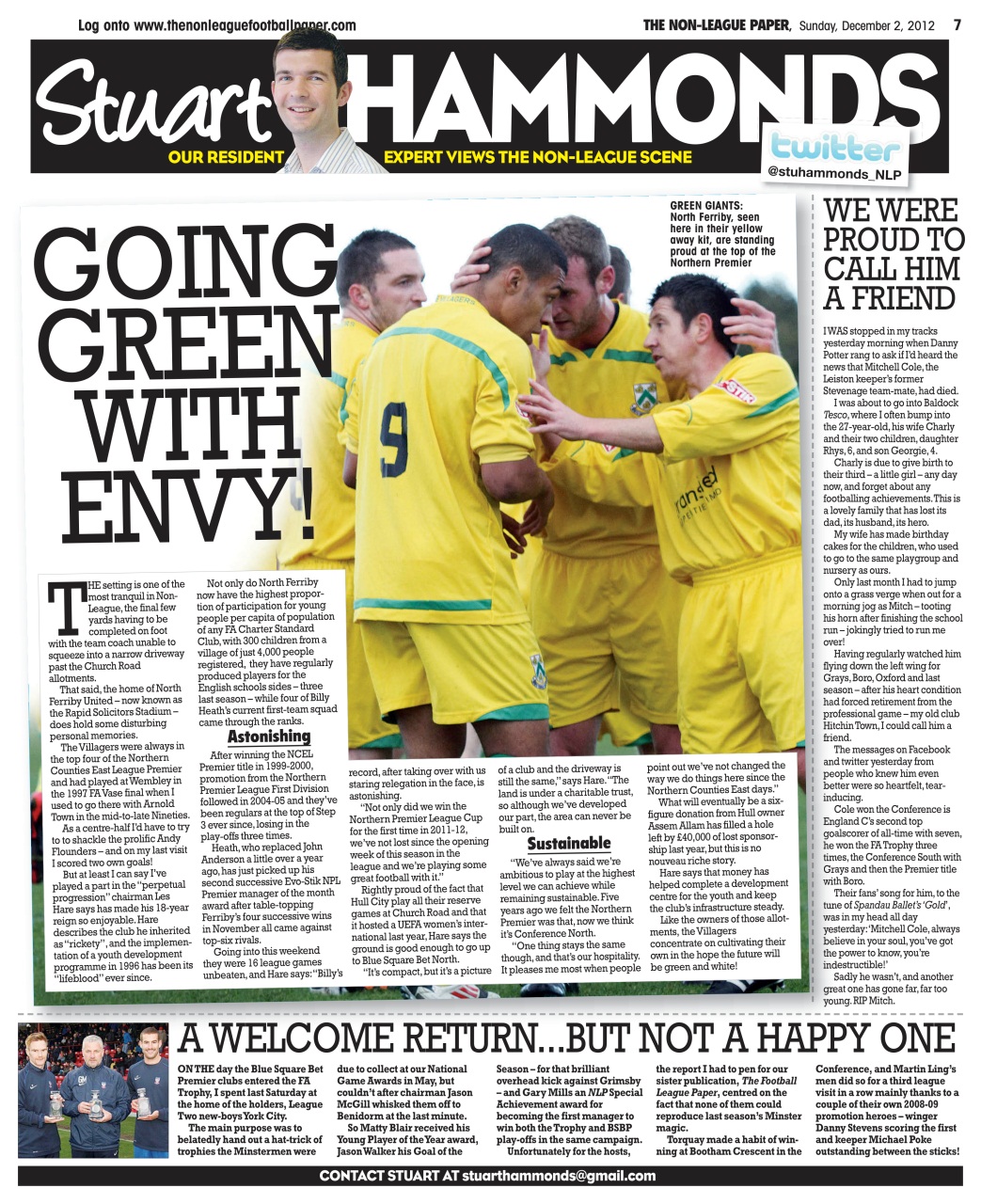 The Non-League Football Paper Preview Pages
