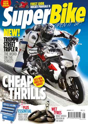 Superbike Magazine issue January 2013