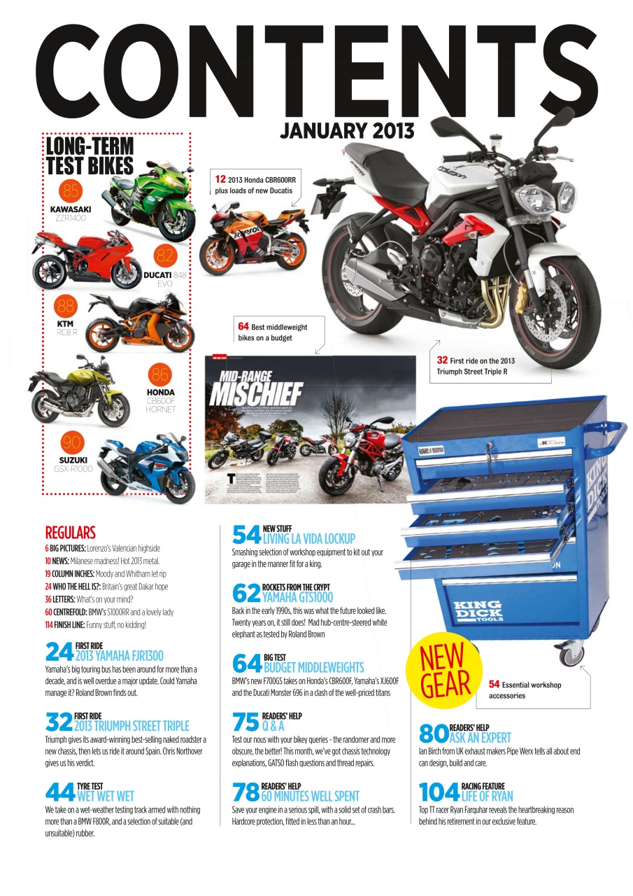 Superbike Magazine Preview Pages
