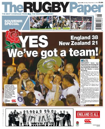 The Rugby Paper issue 