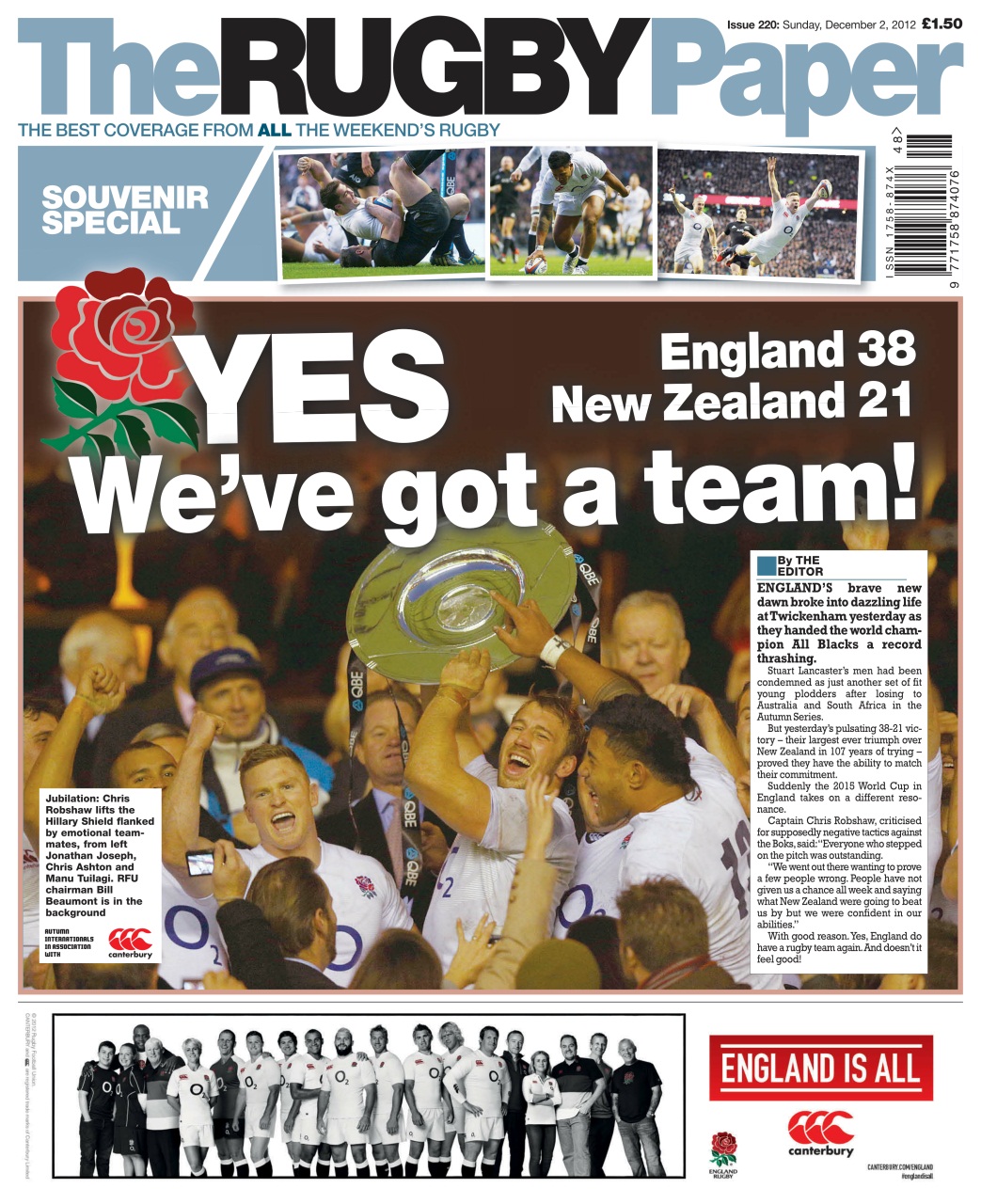 The Rugby Paper Preview Pages