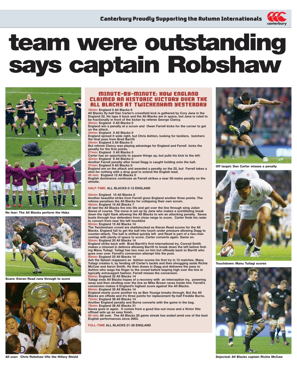 The Rugby Paper Preview Pages