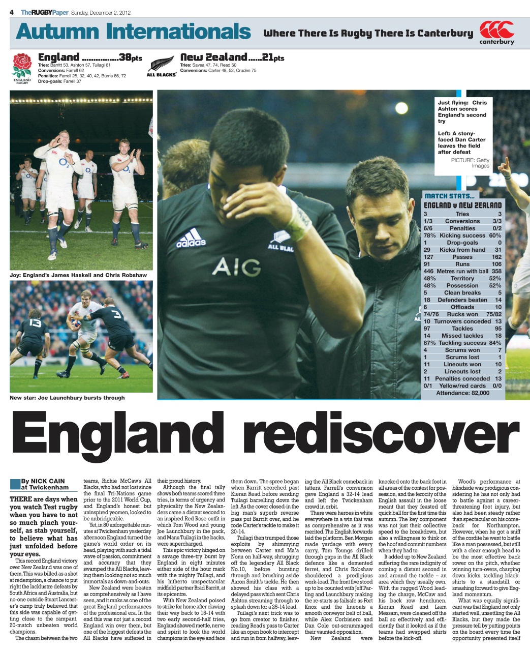 The Rugby Paper Preview Pages