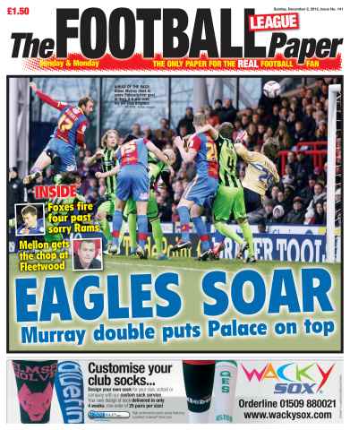 The Football League Paper issue 2nd December 2012