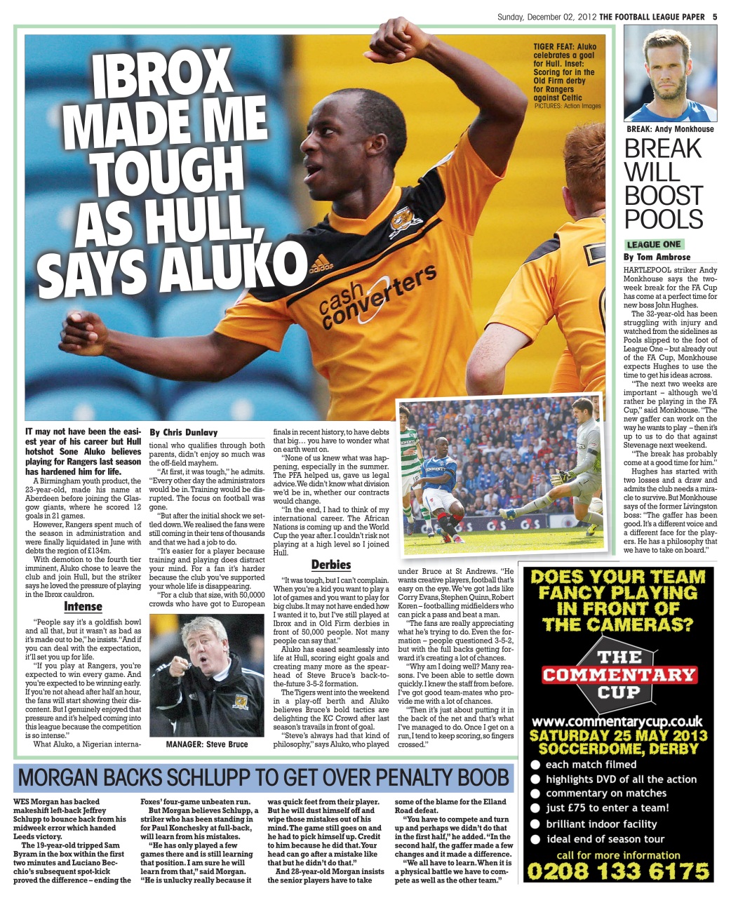 The Football League Paper Preview Pages
