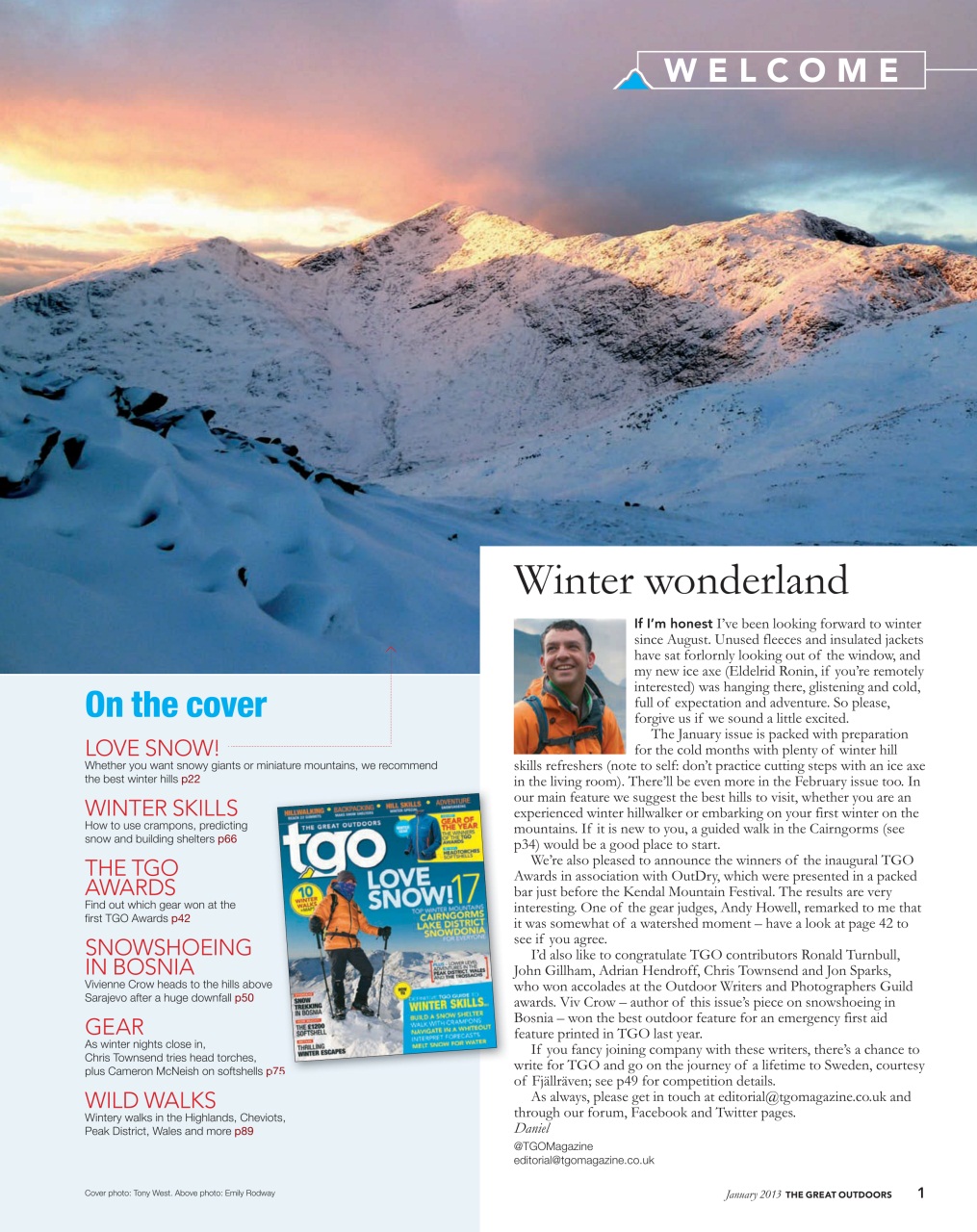 TGO - The Great Outdoors Magazine Preview Pages