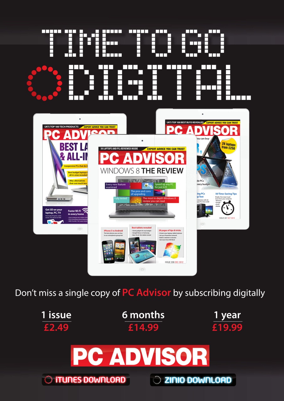 Tech Advisor Preview Pages