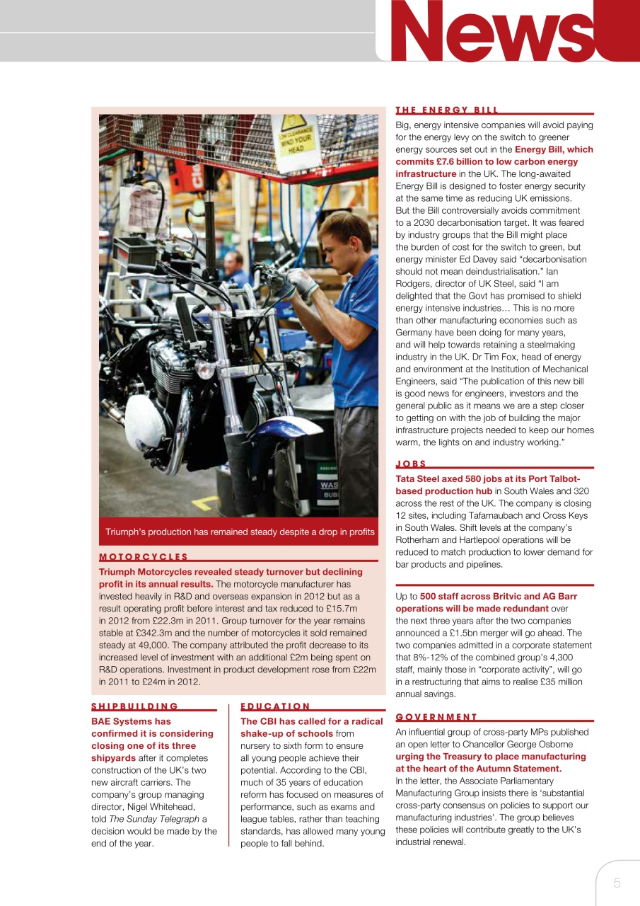 The Manufacturer Preview Pages