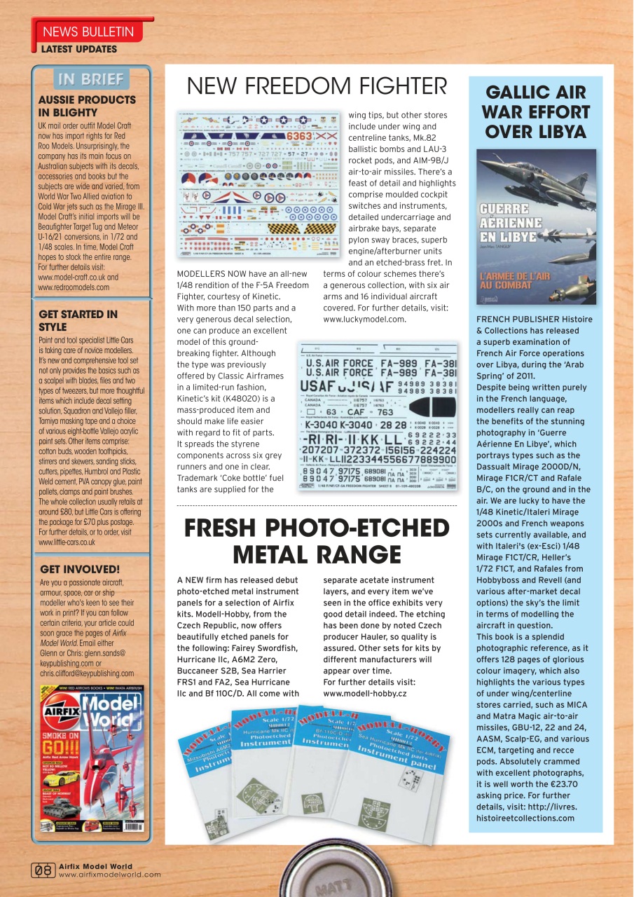 Airfix Model World Preview Pages