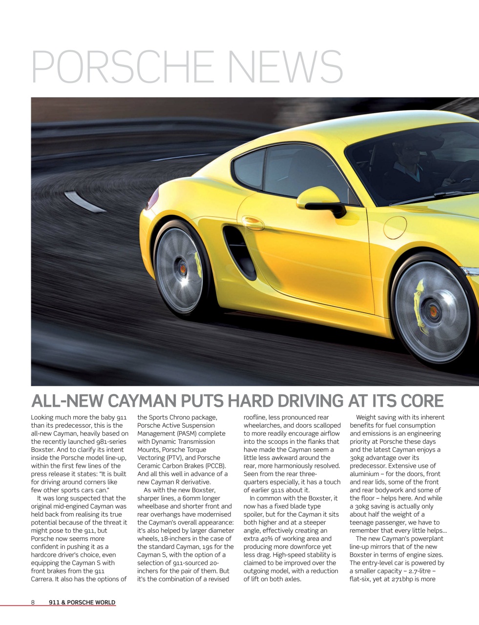 911 & Porsche World Preview Pages