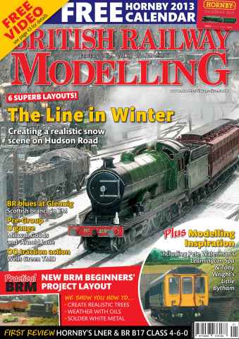 British Railway Modelling (BRM) issue JANUARY 2013