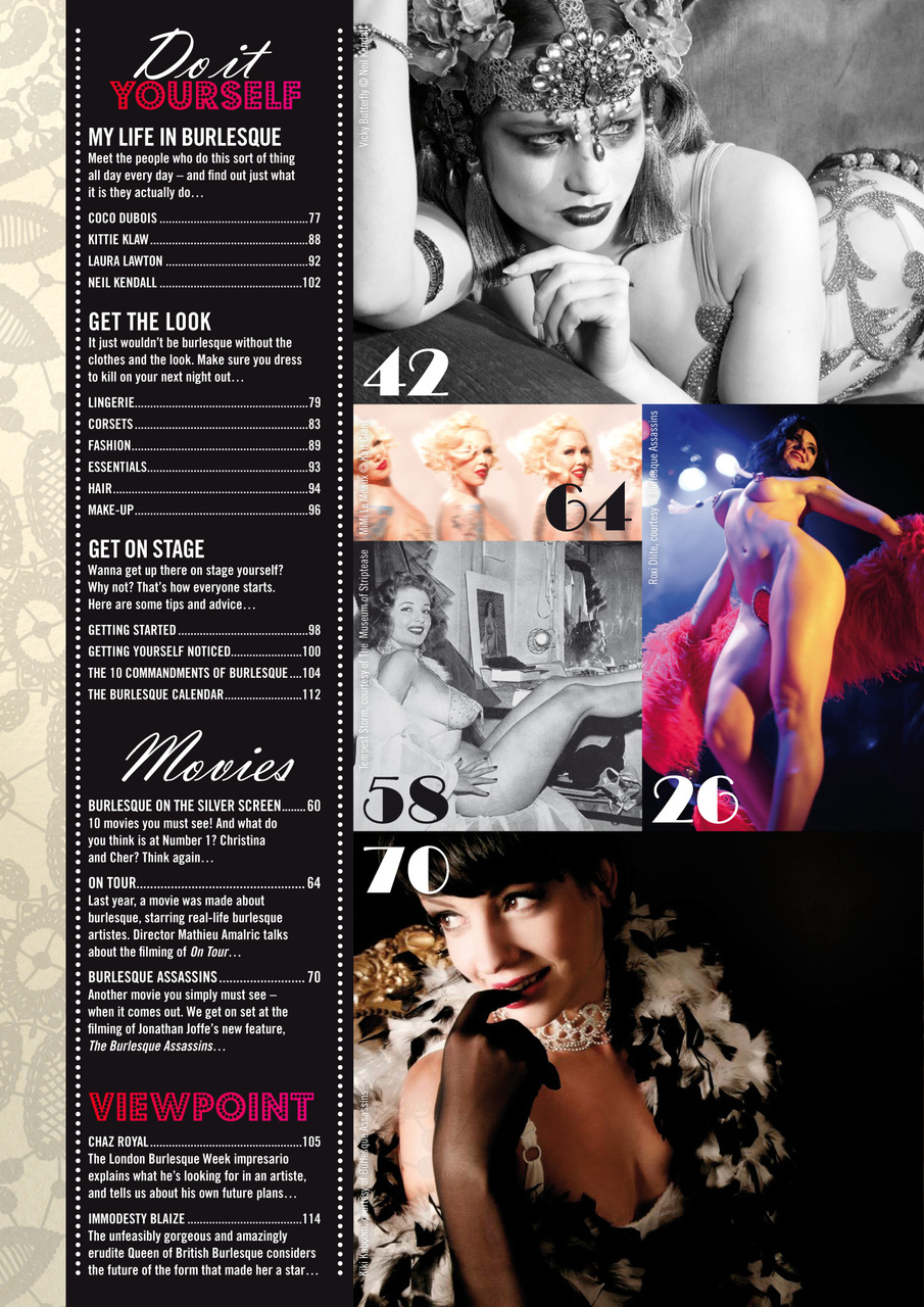Burlesque Bible Preview Pages