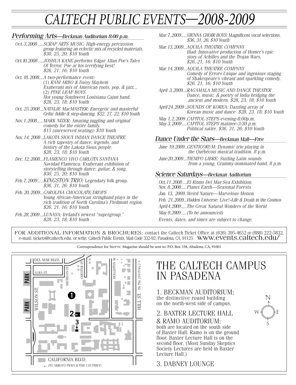 Skeptic Preview Pages