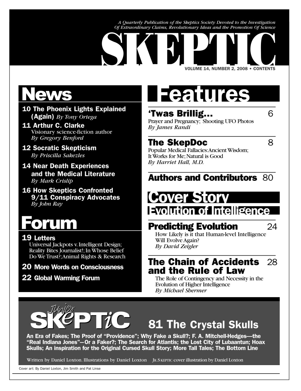 Skeptic Preview Pages