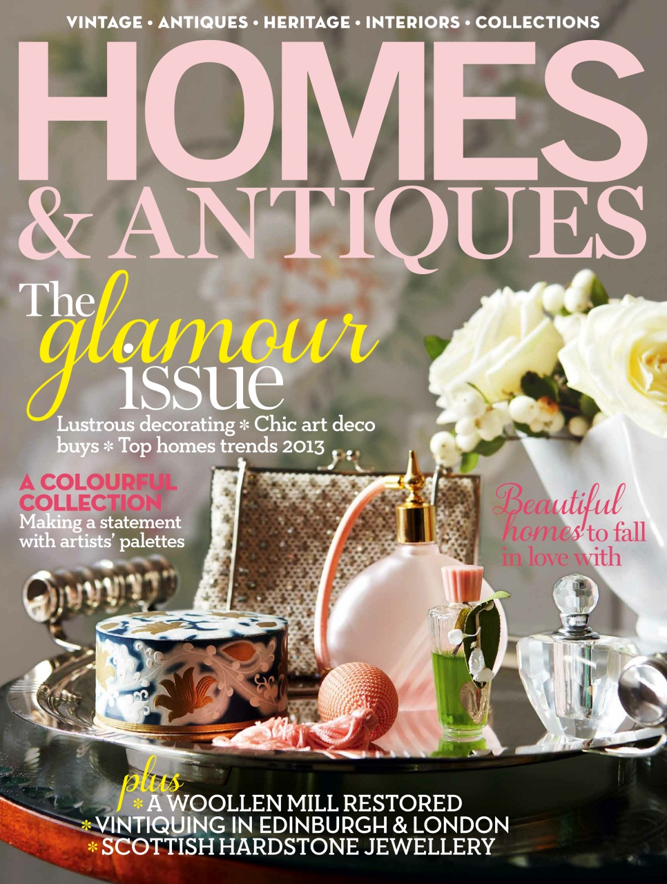 Homes & Antiques Magazine Preview Pages
