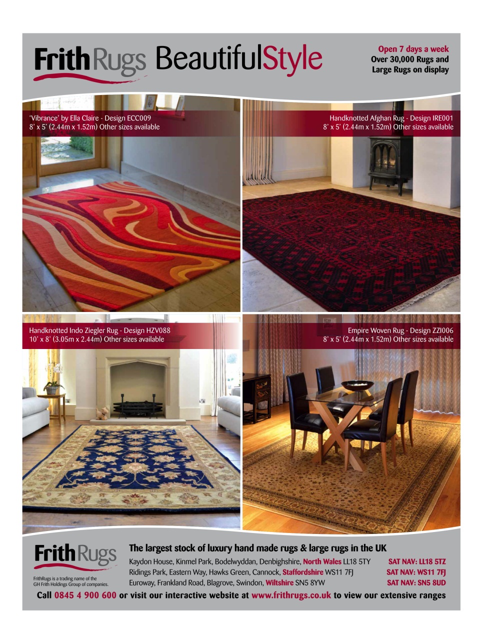 Homes & Antiques Magazine Preview Pages