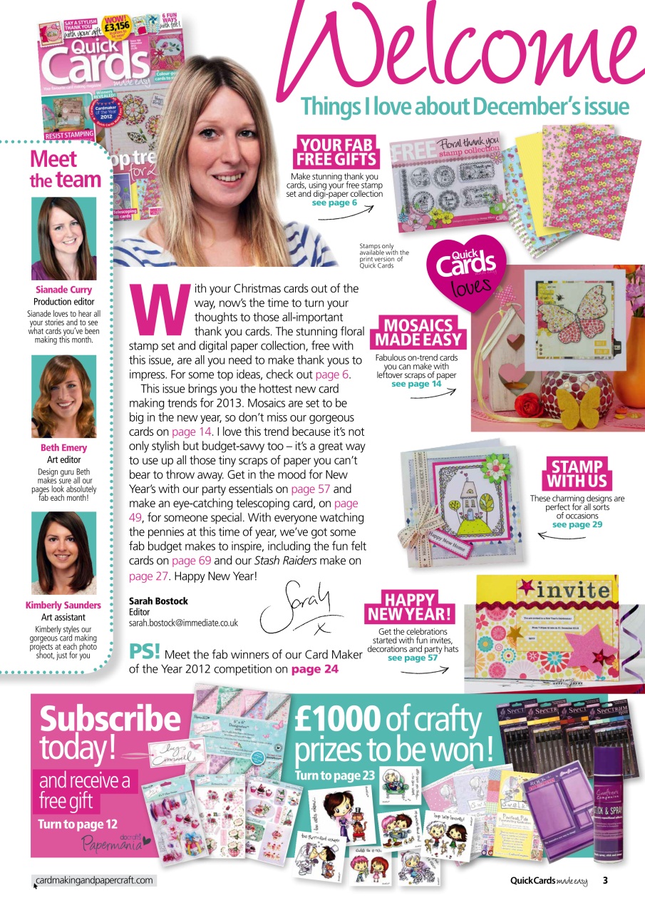 Quick Cards Made Easy Preview Pages