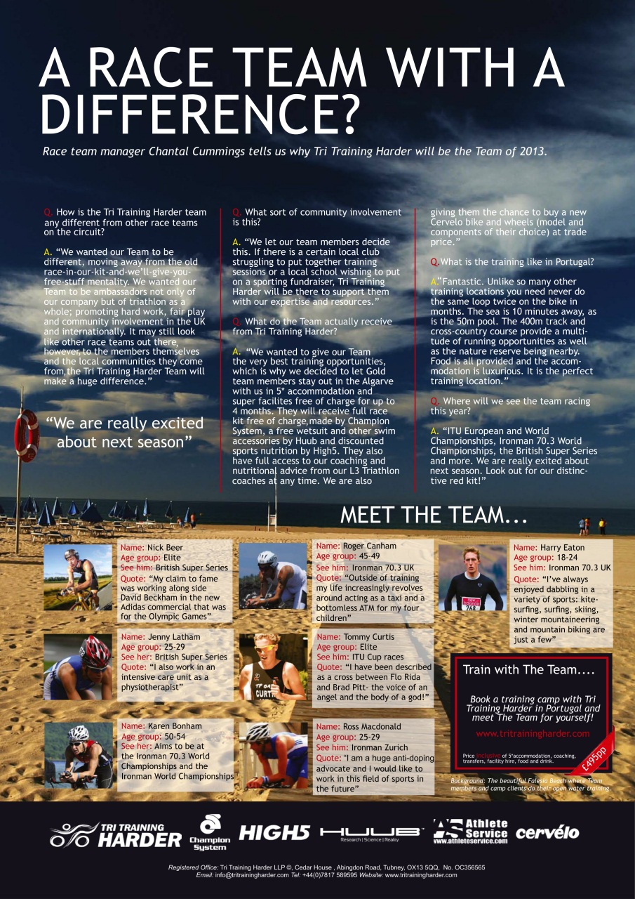 220 Triathlon Magazine Preview Pages