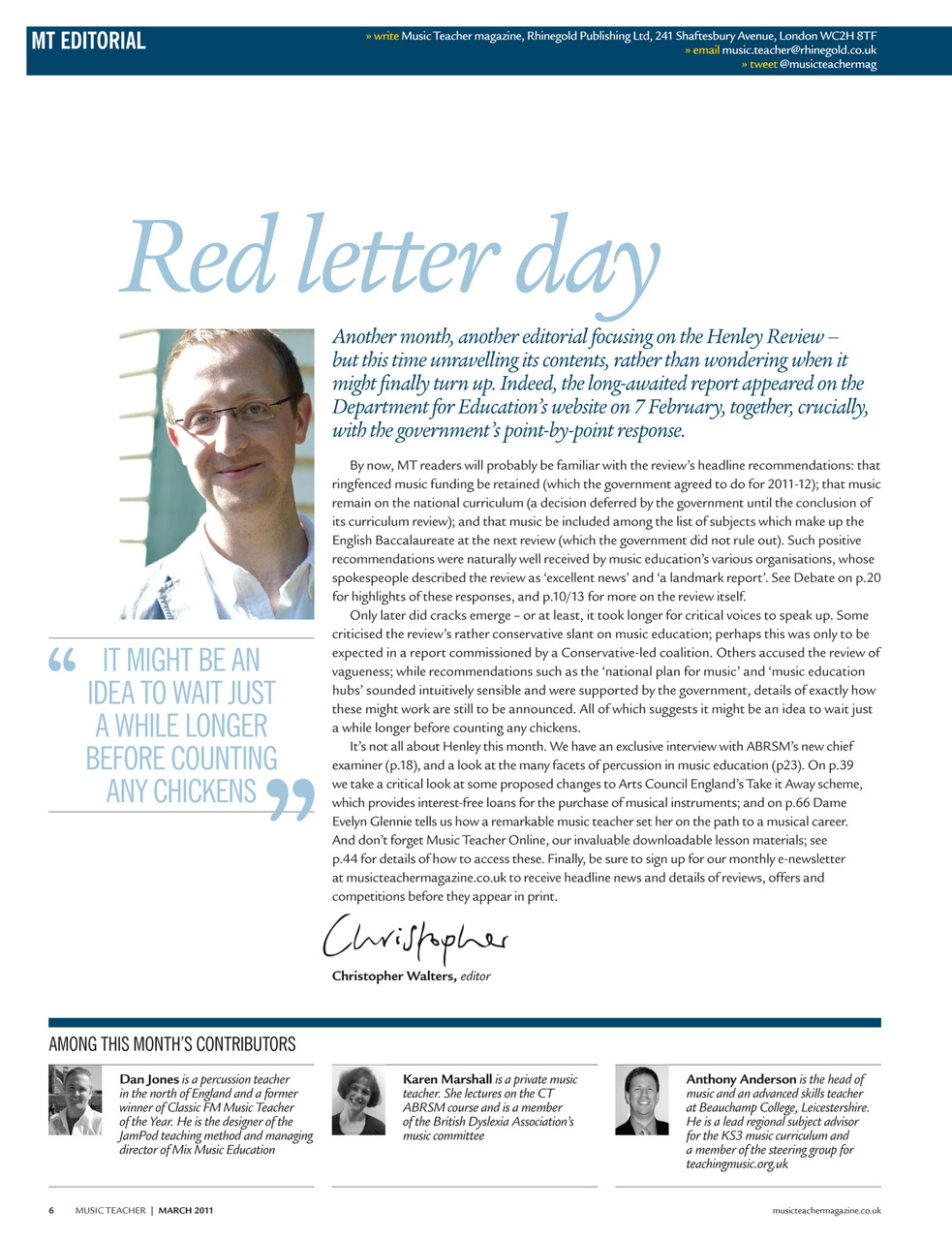 Music Teacher Preview Pages