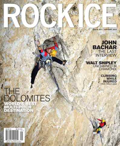 Rock and Ice issue January 2013