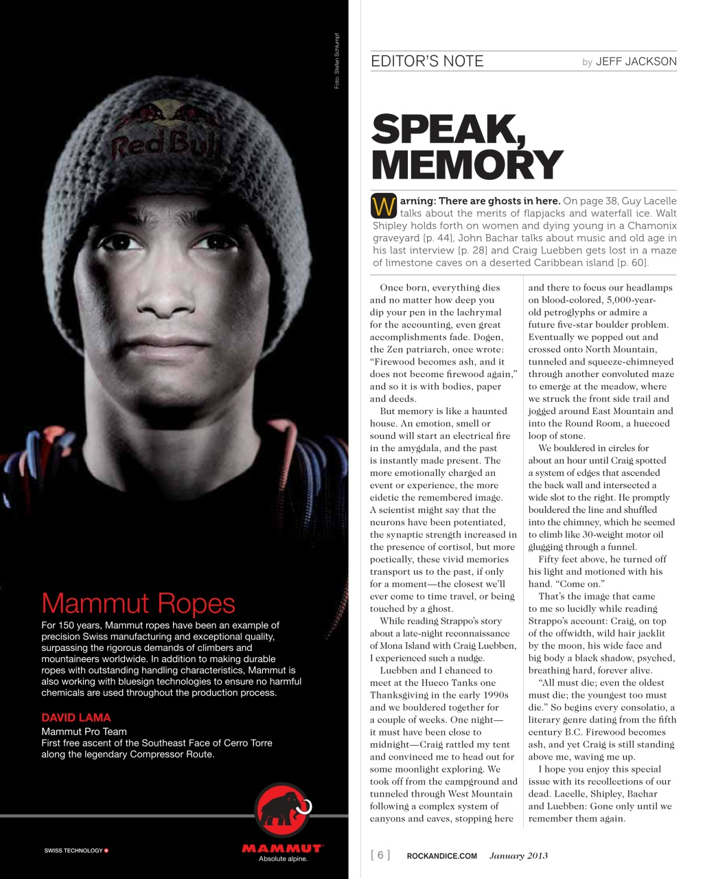 Rock and Ice Preview Pages