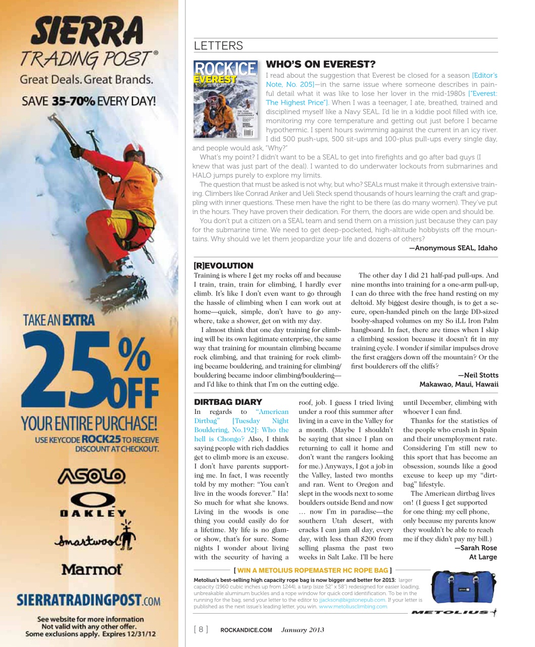 Rock and Ice Preview Pages