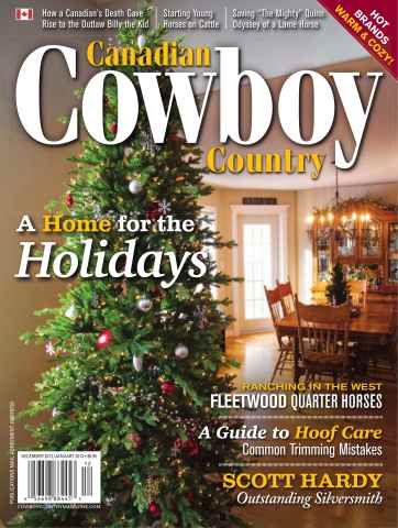 Canadian Cowboy Country issue December 2012 - January 2013