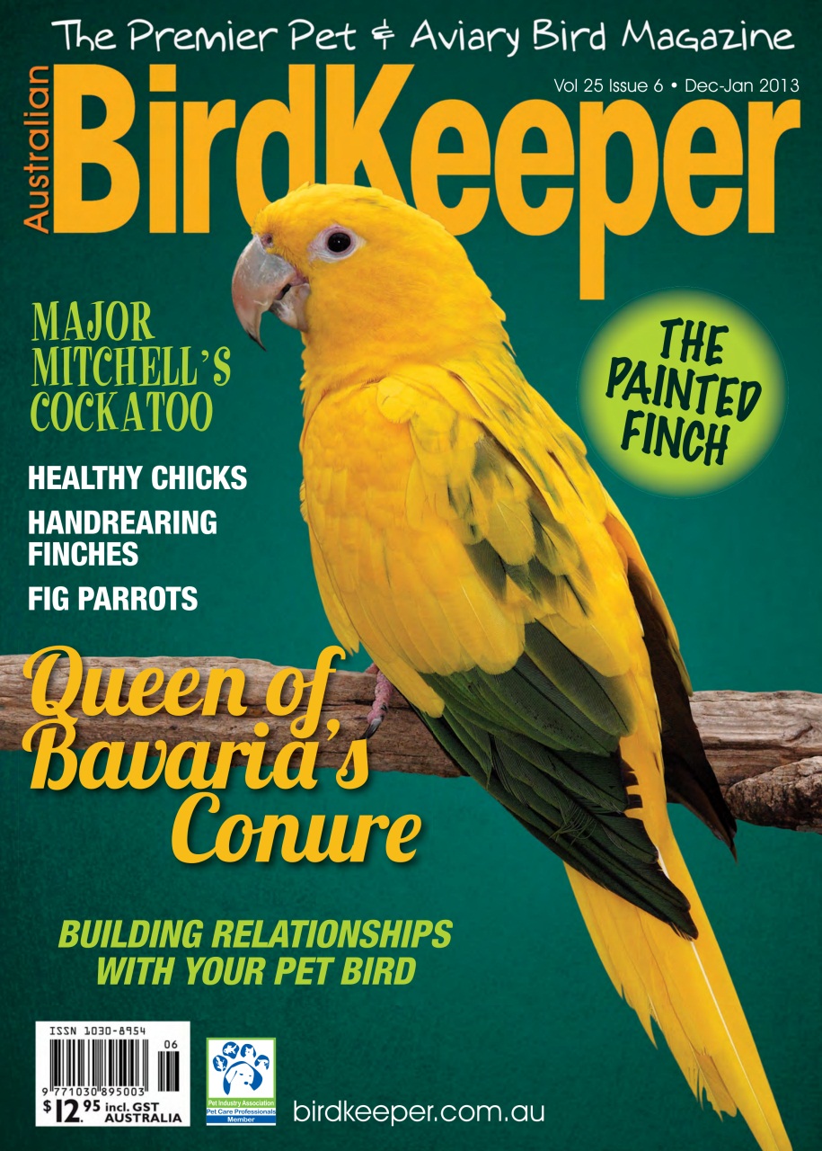Australian Birdkeeper Magazine Preview Pages